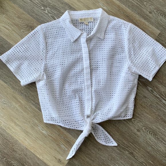 MICHAEL Michael Kors Tops - Eyelet top